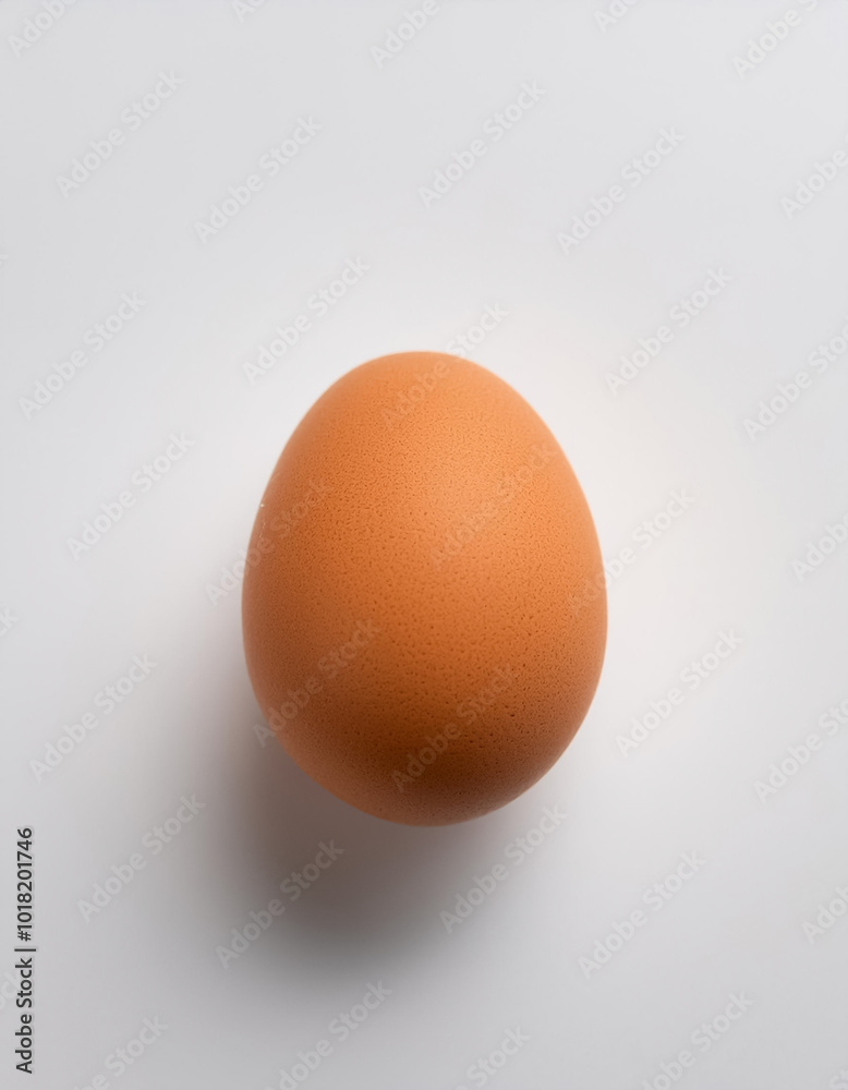 perfect chicken egg, isolated on a clean, smooth white background perfect chicken egg, isolated on a clean, smooth white background