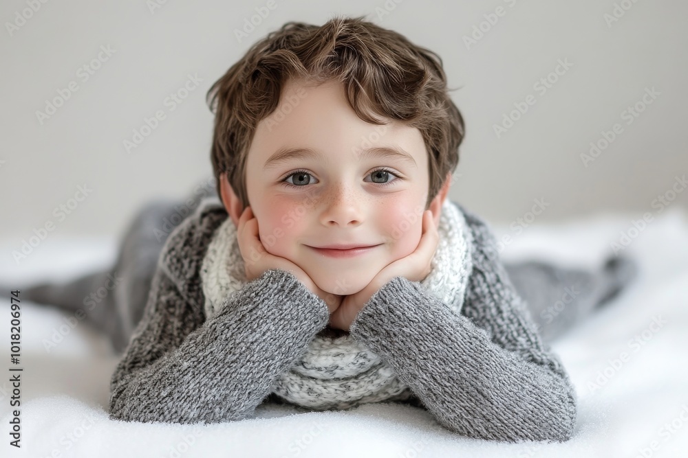 A hardened child lies in the snow. He is wearing a colorful outfit. A hardened child lies in the snow. He is wearing a colorful outfit.