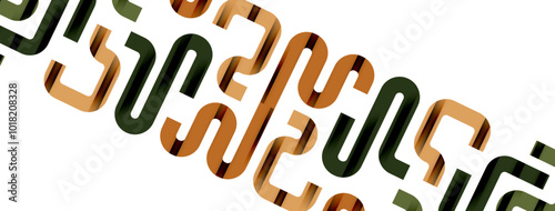 Lines, abstract letter style design background. Geometric vector Illustration For Wallpaper, Banner, Background, Card, Book Illustration, landing page