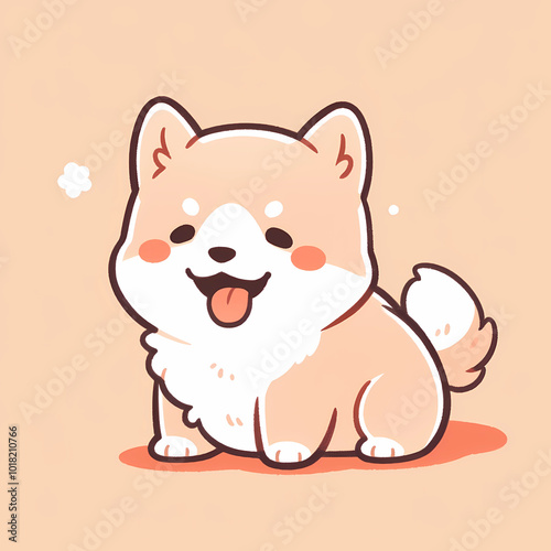 A cute little dog