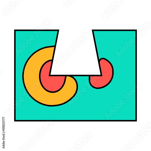 finite element analysis mechanical engineer line icon vector. finite element analysis mechanical engineer sign. isolated symbol illustration