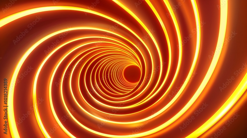 Mesmerizing Neon Spiral Pattern for Dynamic Visual Displays and Advertisements Mesmerizing Neon Spiral Pattern for Dynamic Visual Displays and Advertisements