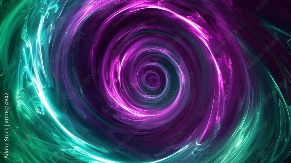 Swirling Vortex of Neon Lights for Dynamic Product Displays and Concepts Swirling Vortex of Neon Lights for Dynamic Product Displays and Concepts