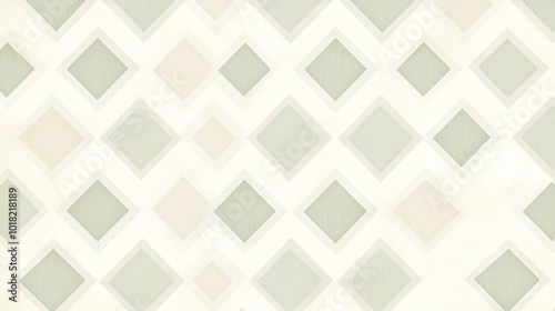 A minimalist geometric patterned background in soft, muted tones. This subtle design features delicate shapes and lines that create a calming and visually appealing effect 