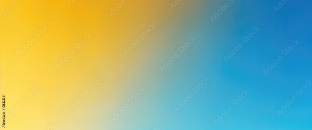 Naklejka premium Fuzzy Brown blue yellow background gradient