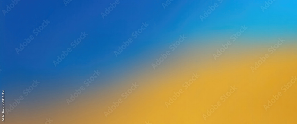 Fototapeta premium Fuzzy Brown blue yellow background gradient