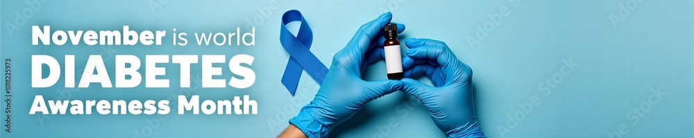 Hands holding a blood sample with text Hands holding a blood sample with text