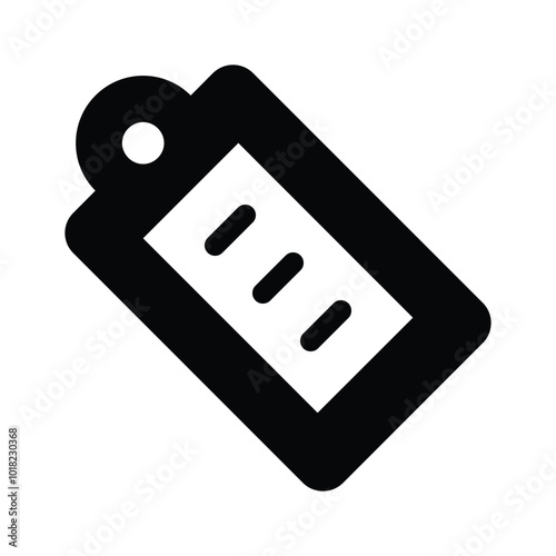 A price tag icon, commonly used for product pricing or discounts