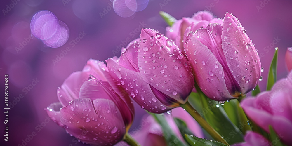 A closeup of a spring crocus flower captures its beauty adorned with glistening raindrops.
A closeup of a spring crocus flower captures its beauty adorned with glistening raindrops.