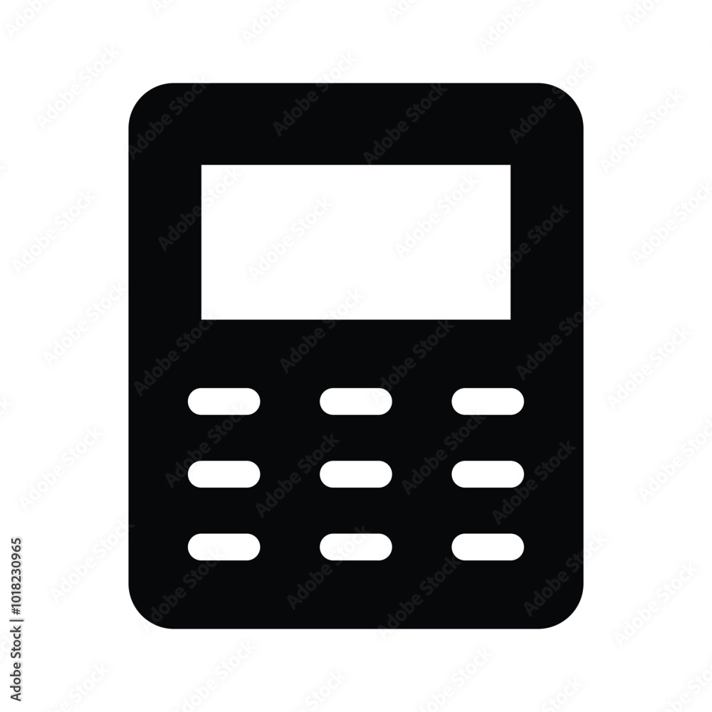 Calculator icon for financial, educational, or mathematical calculations Calculator icon for financial, educational, or mathematical calculations