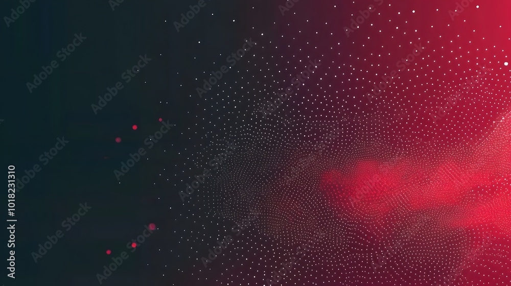 Abstract Red and Black Background with White Dots Abstract Red and Black Background with White Dots