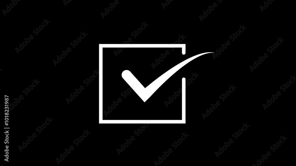 checkmark sign icon animation. tick mark, complete mark, right, conform mark checkmark sign icon animation. tick mark, complete mark, right, conform mark