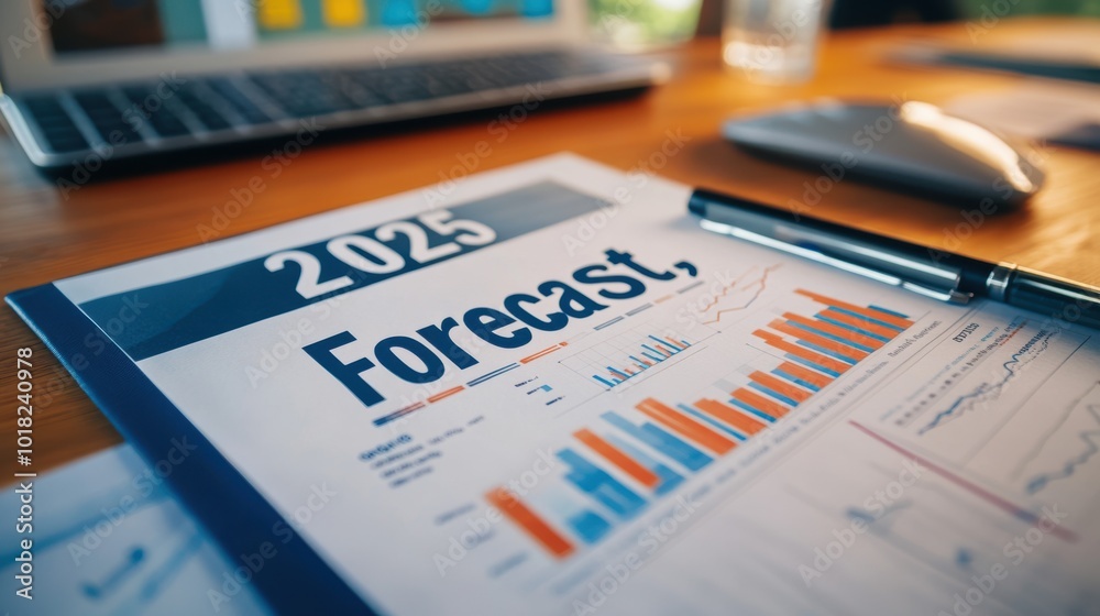 A business report titled A business report titled