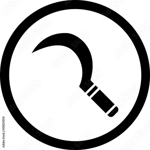 Sickle Icon Design