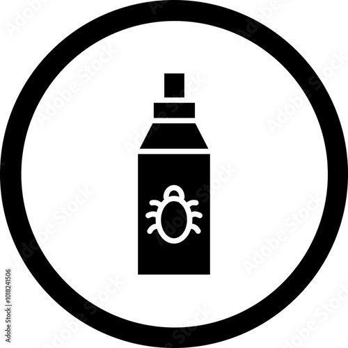 Bug Repellent Icon Design