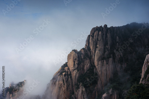 wonderful sanqing mountain in jiangxi provience, china photo