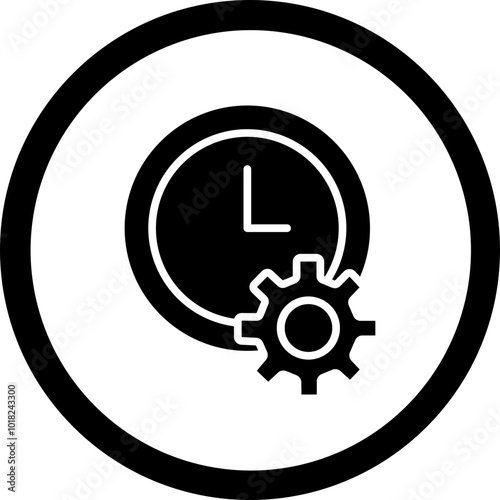 Time Management Icon Design