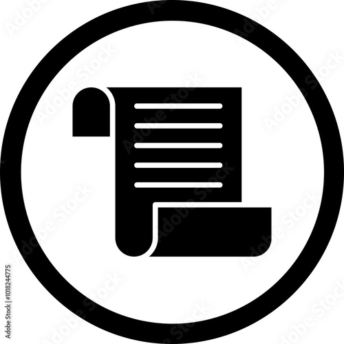 Scroll Icon Design