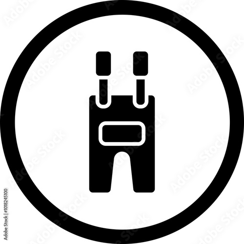 Overalls Icon Design