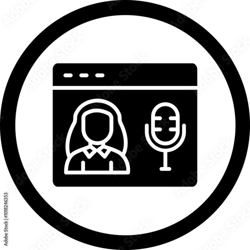 Webcast Icon Design