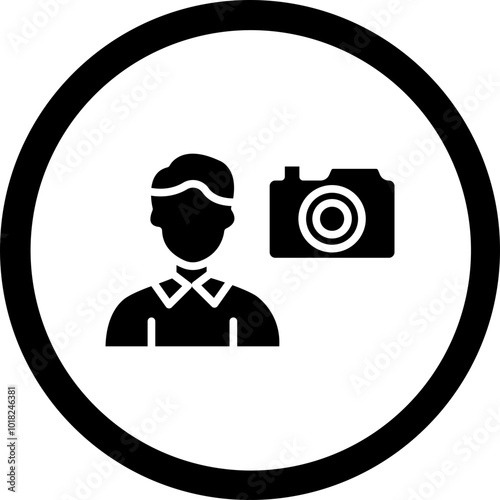 Cameraman Icon Design