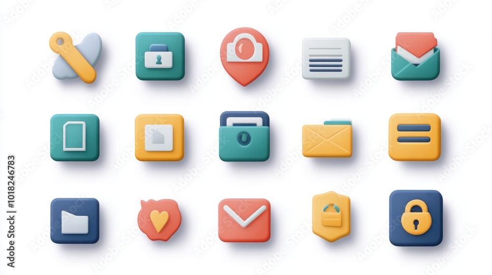 Website icon set for accessing online portals and visiting sites. Website icon set for accessing online portals and visiting sites.