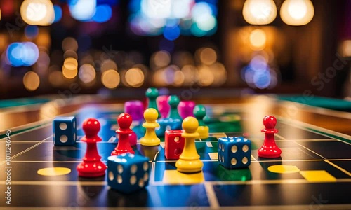 Wallpaper Mural Cafe with board games. Torontodigital.ca