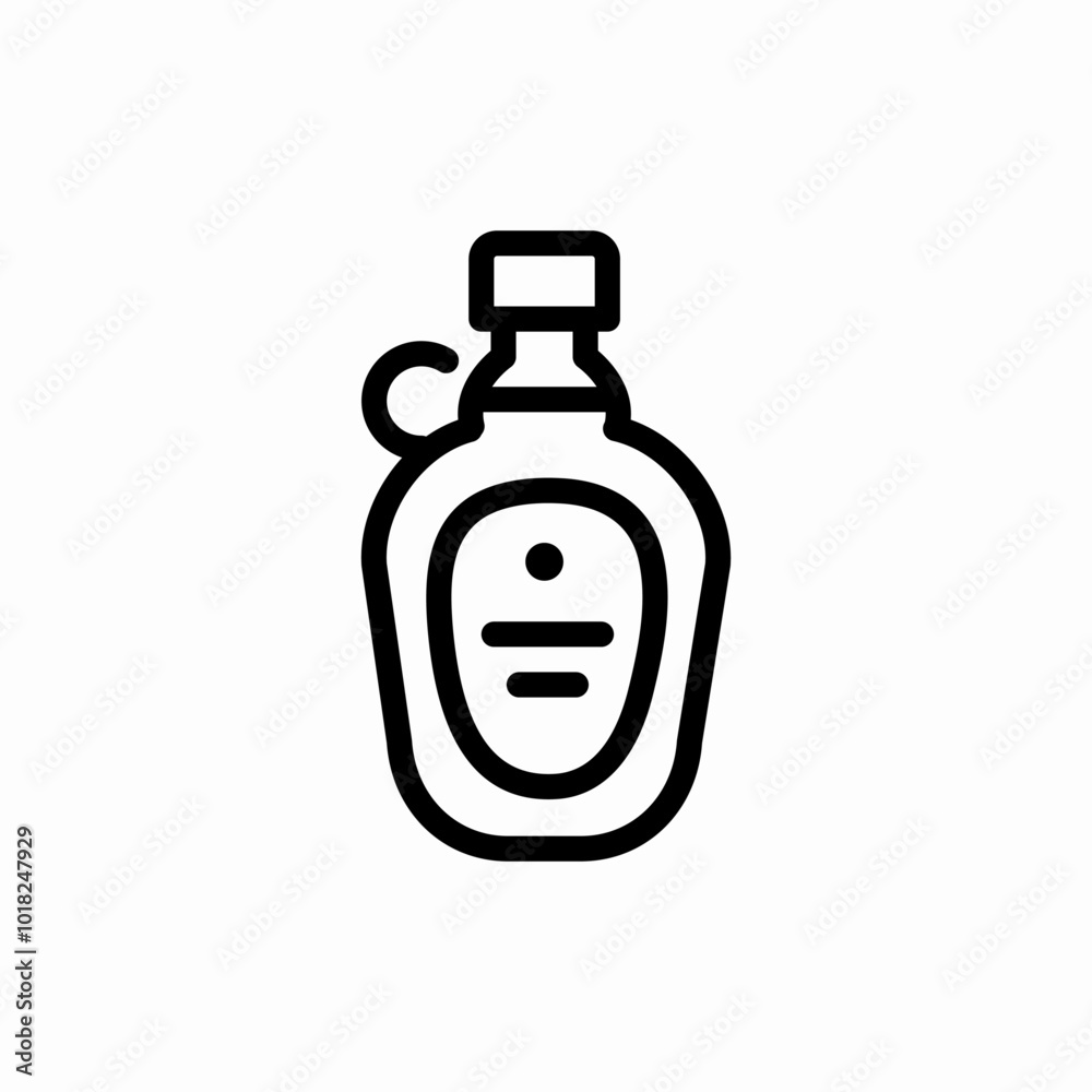 Obraz premium mayo bottle icon sign vector