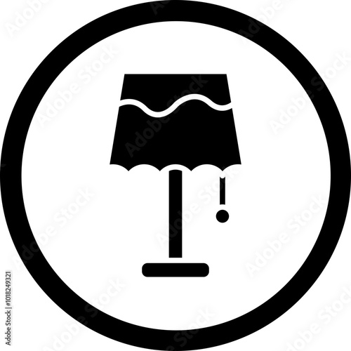 Floor Lamp Icon Design