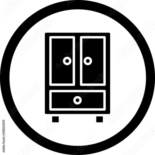 Cupboard Icon Design