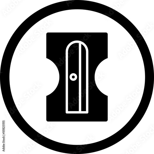 Pencil Sharpener Icon Design