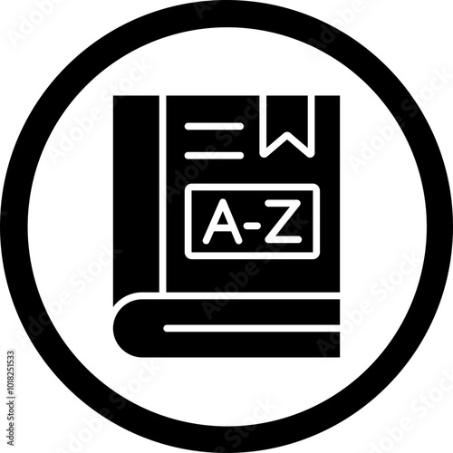 Dictionary Icon Design