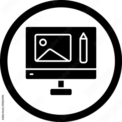 Photo Editing Icon Design