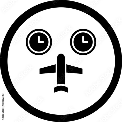 Jet Lag Icon Design
