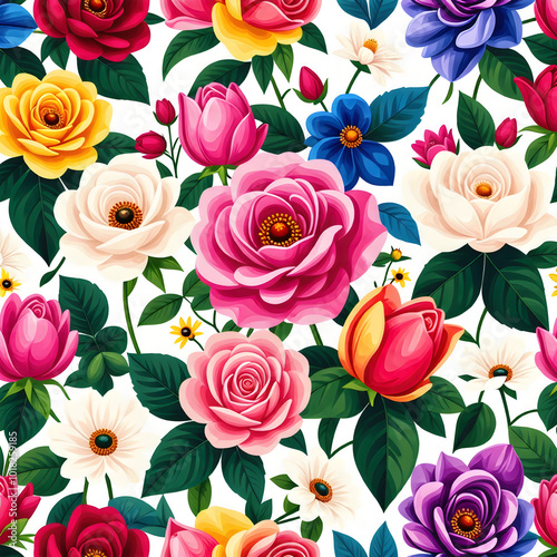 seamless floral pattern 