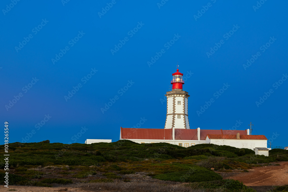 Lighthouse Cabo Espichel in Portugal Lighthouse Cabo Espichel in Portugal