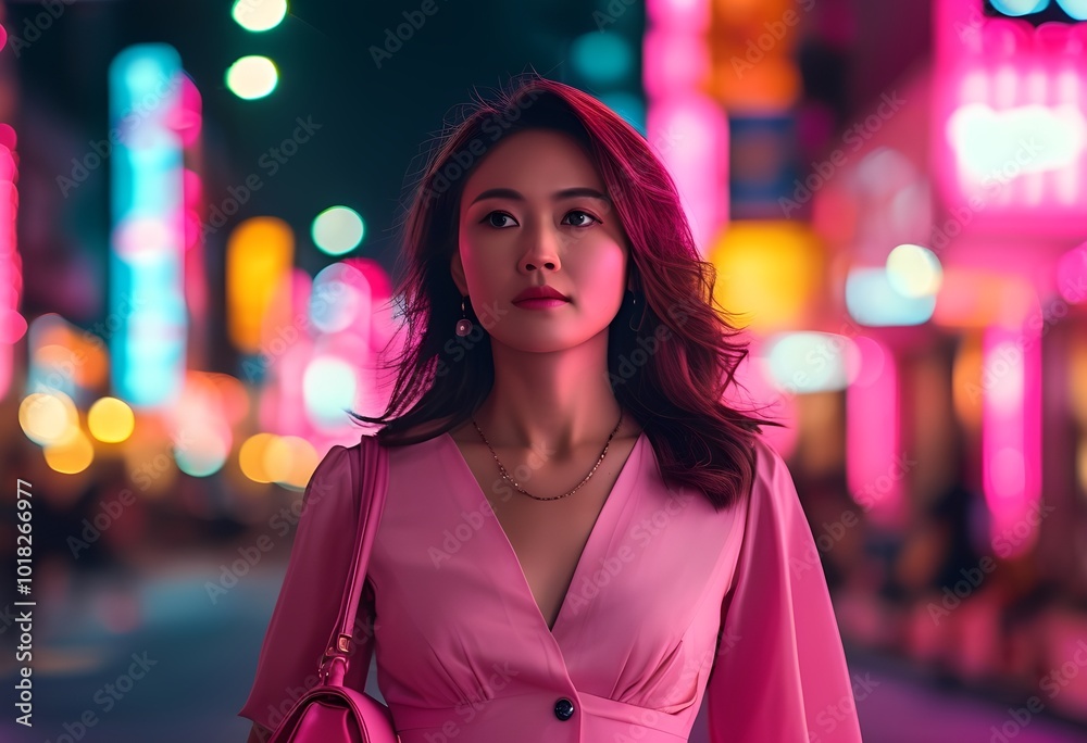 pink woman pink woman