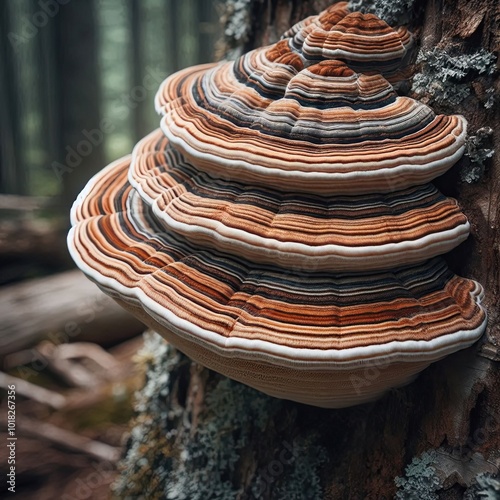 Phellinus linteus (Meshima)