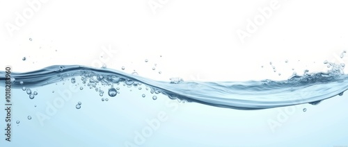 Clear Water Rippling Gently, Capturing Light Water Flow