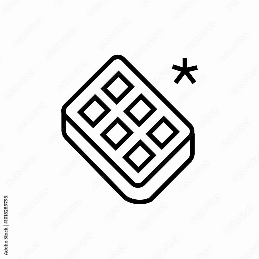 Obraz premium ice bucket icon sign vector