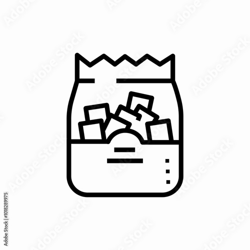 ice pack icon sign vector