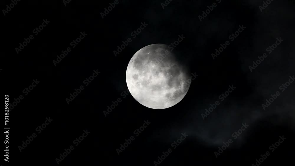 Partial lunar eclipse Full moon and lunar eclipse Full moon between the clouds Super moon 2024 Partial lunar eclipse Full moon and lunar eclipse Full moon between the clouds Super moon 2024