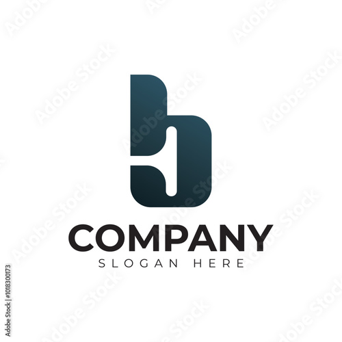 vector letter b logo premium template