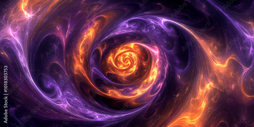 Abstract Cosmic Vortex Abstract Cosmic Vortex