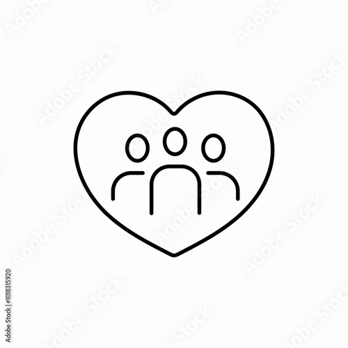 support network icon sign vector