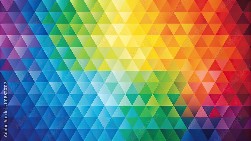 abstract rainbow colorful background with triangles silhouette abstract rainbow colorful background with triangles silhouette