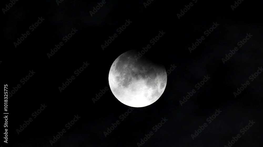 Partial lunar eclipse Full moon and lunar eclipse Full moon between the clouds Super moon 2024 Partial lunar eclipse Full moon and lunar eclipse Full moon between the clouds Super moon 2024