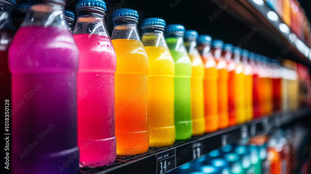 A Vibrant Array of Colorful Beverages Refreshing Drink Options for Every Occasion