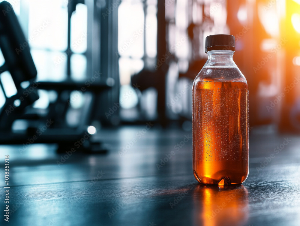 Refreshing Sports Drink in Gym Setting for Optimal Hydration and Performance Refreshing Sports Drink in Gym Setting for Optimal Hydration and Performance