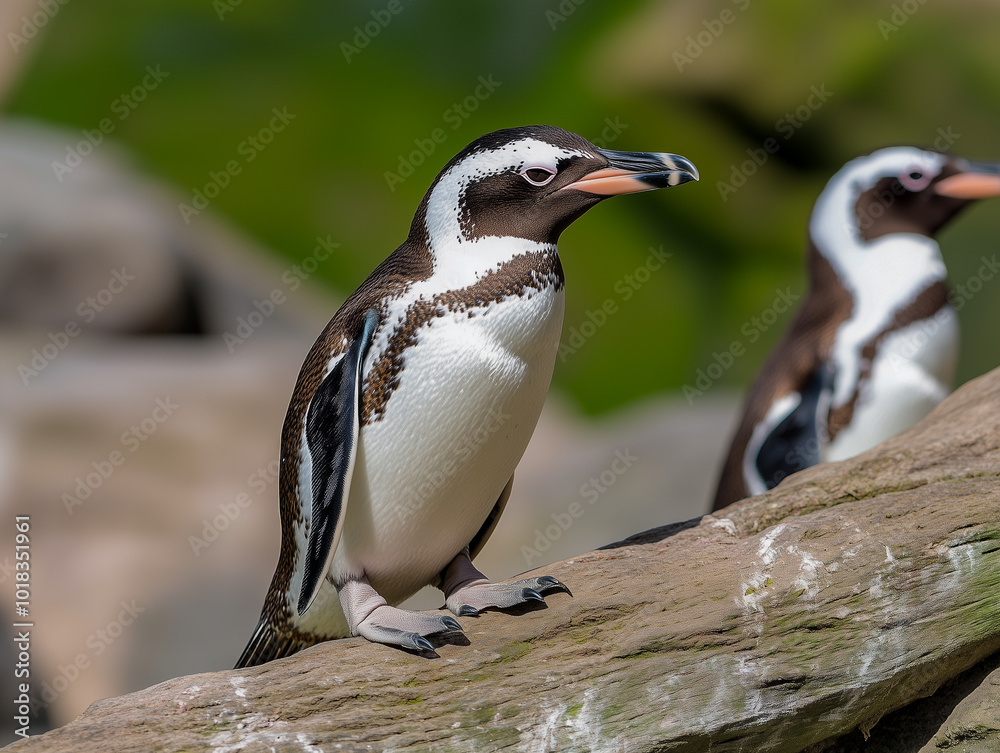 Naklejka premium Humboldt Penguin